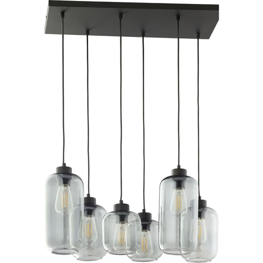 Lima 6 - Light Kitchen Island Jar Pendant