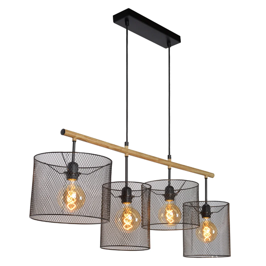 Baskett 4-Light Kitchen Island Pendant
