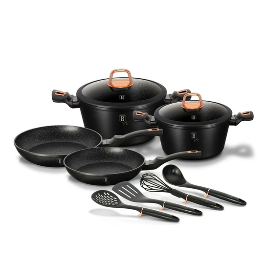 Berlinger Haus 10 Piece Aluminium Non Stick Cookware Set