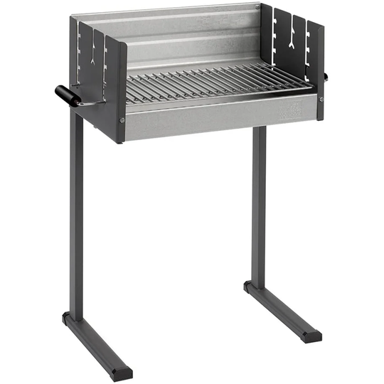 Bosserman 4-Burner Gas and Charcoal BBQ