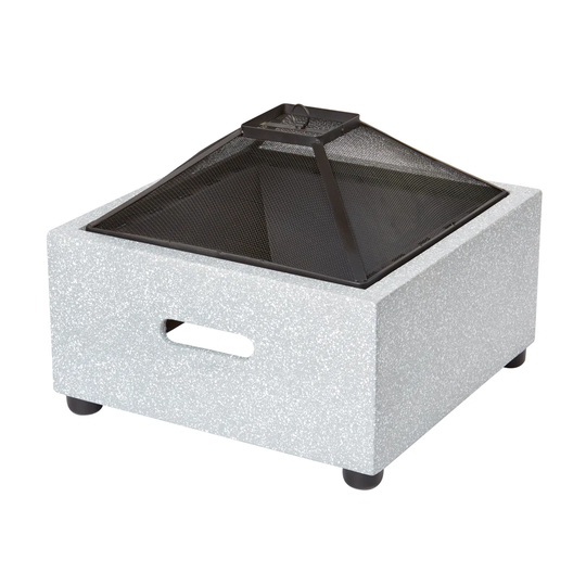Caledon 38Cm H x 48.5Cm W Magnesium Oxide Charcoal Outdoor Fire Pit with Lid