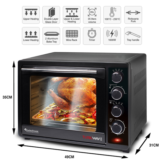 TurboTronic TT-EV35 Electric Oven