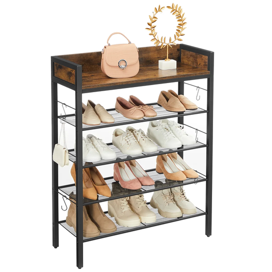 14 Pair Shoe Rack