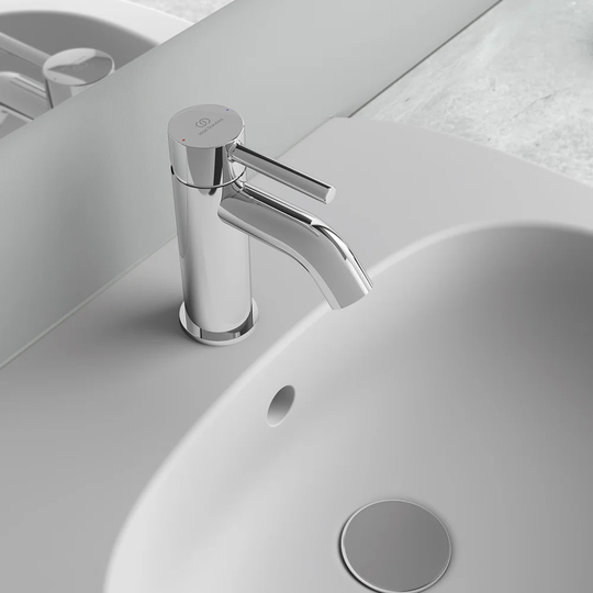 Ceraline Mono Basin Mixer with Waste