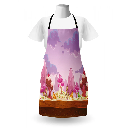 Cupcakes Ice Cream Chocolate Oranges Mountains Apron