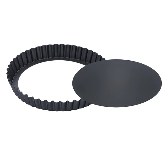 I-Bake Non-Stick Round Loose Base Quiche/ Flan Pan