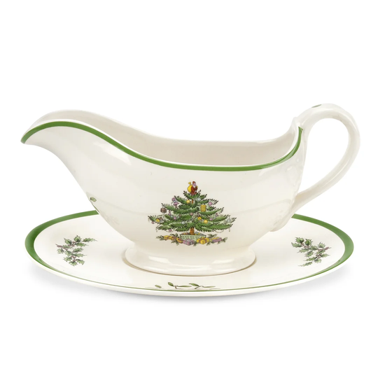 Christmas Tree Gravy Boat