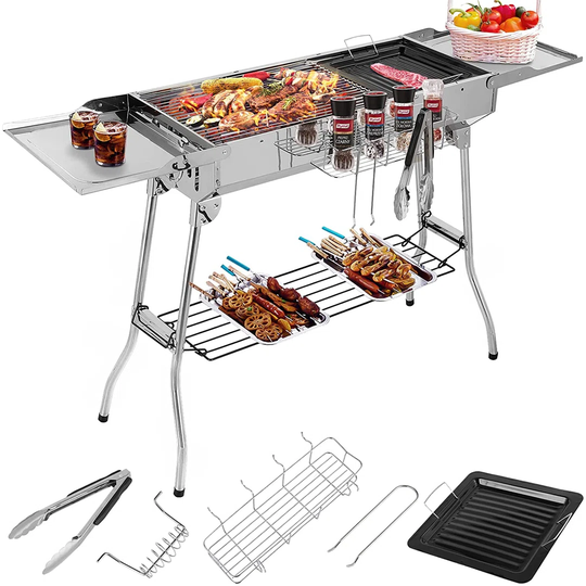 Charcoal Barbecue Stainless Steel