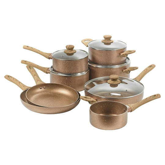Symple Stuff Thrugun 13 Piece Aluminium Non Stick Cookware Set