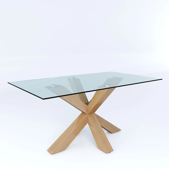 Lofton 200Cm Pedestal Dining Table