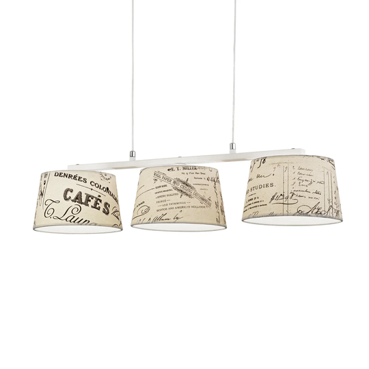 Caesar 3-Light Kitchen Island Pendant