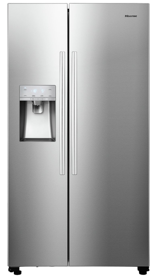 Hisense RS694N4ICF Fridge Freezer - Stainless Steel