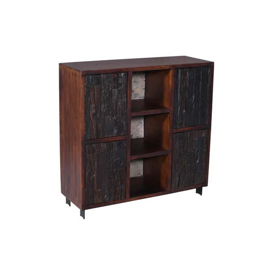Jocelyne 110Cm Wide Acacia Solid Wood Sideboard