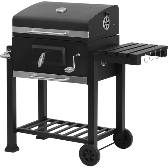 lanman Barrel Charcoal BBQ