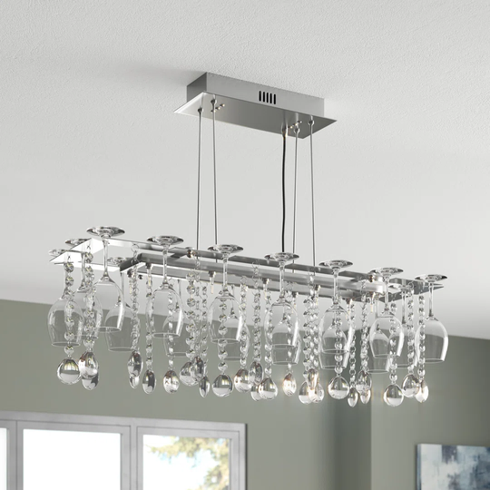 10-Light Kitchen Island Pendant