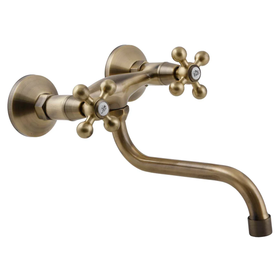 Elegant 'S' Type Wall Mounted Roman Bath Tap
