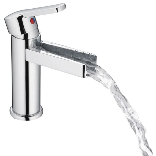 Schütte Basin Mixer Tap with Waterfall Spout Niagara