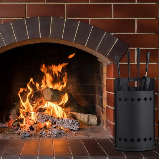 Laperle 5 Piece Fireplace Tool Set