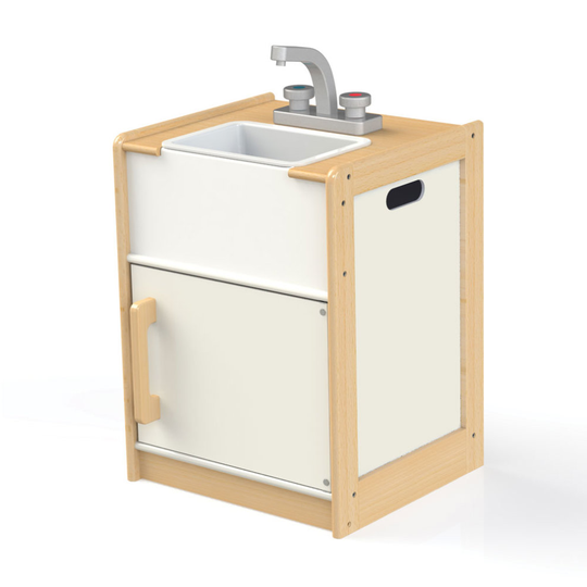 Tidlo Wooden Sink - Play Kitchen Accessories