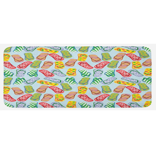 Flip Flop Kitchen Mat Slippers