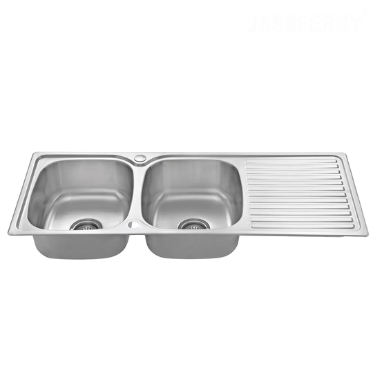 Jassferry 2 Bowl Inset Kitchen Sink