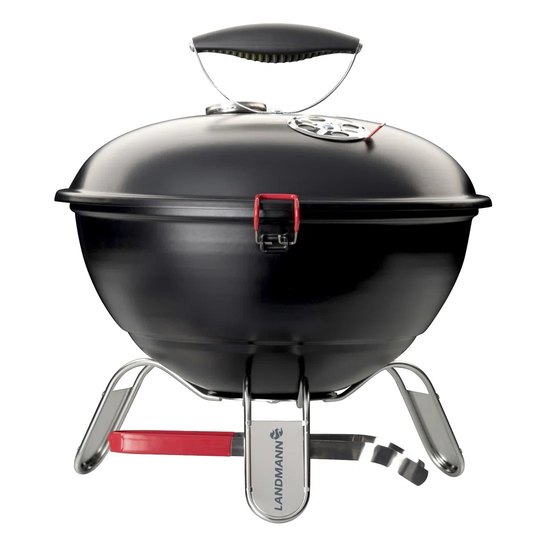 LANDMANN 37Cm Portable Charcoal BBQ