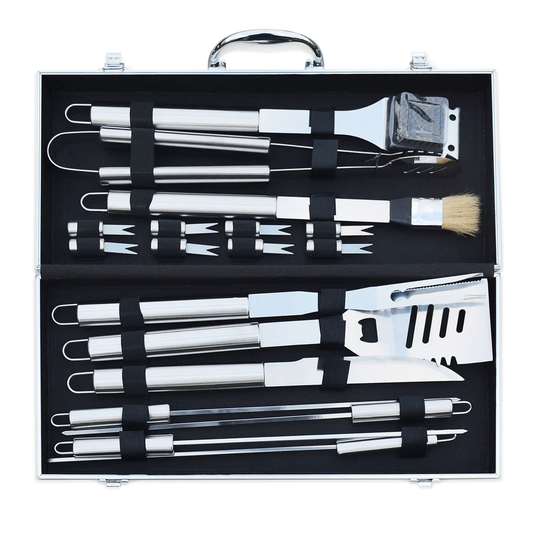 Arnfrith Barbecue 18 Piece Grilling Tool Set