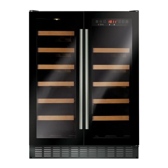 40 Bottle Dual Zone Freestanding Wine Refrigerator