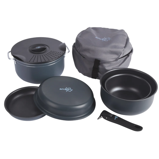 Camping 7-Piece Non-Stick Cookware Set