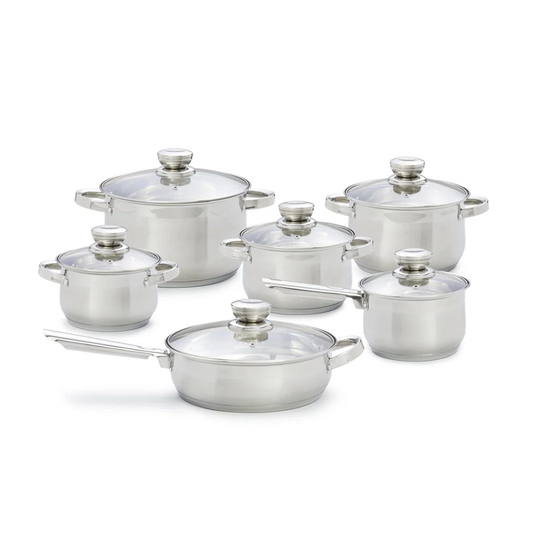 Mose 6 Pieces Stainless Steel Cookware Set