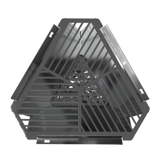 Wave Leaf Portable Outdoor Bbq & Fire Pit
