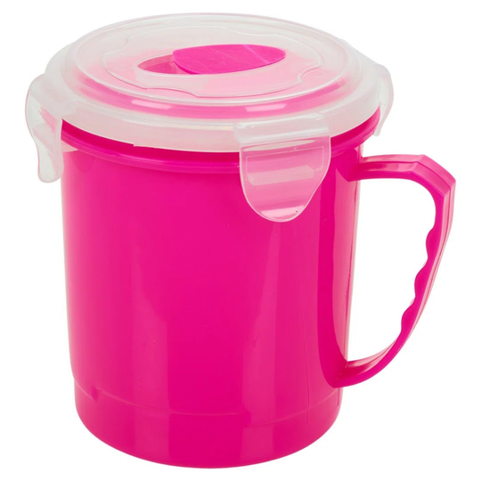 Acrylic 2 Piece Soup Mug Set
