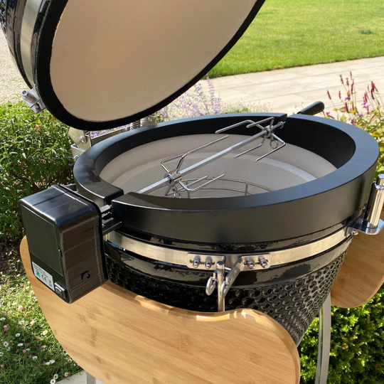 Rotisserie Attachment for Kamado Grill