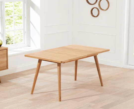 Aryan Extendable Solid Wood Dining Table