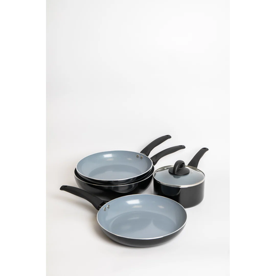 Masterclass 4 Piece Stainless Steel Non Stick Cookware Set