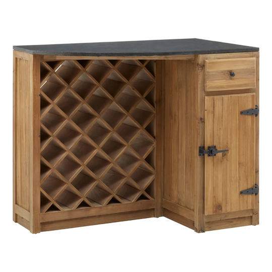 Eichhorn Bar with Wine Storage