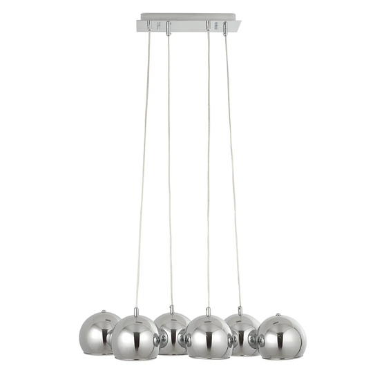 Ethier 6 - Light Kitchen Island Dome Pendant