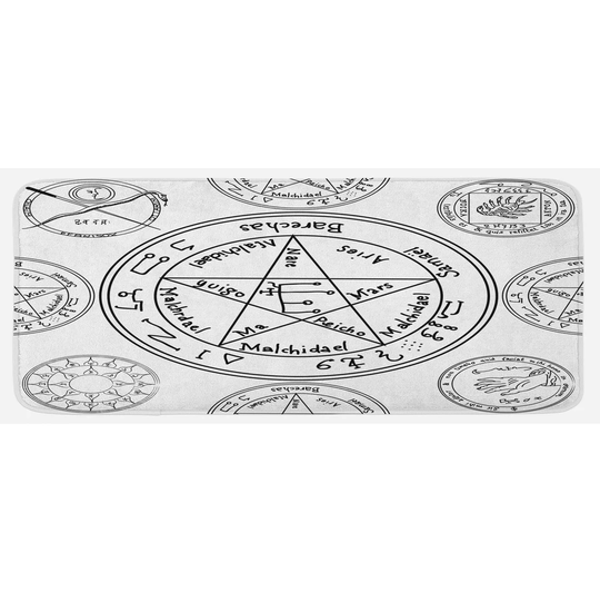 Mariel Pentacle Concept Kitchen Mat