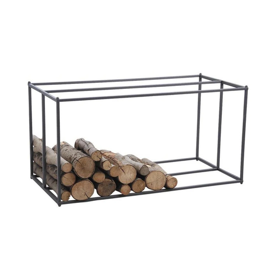 Weaverville 100Cm W x 50Cm D Metal Log Rack