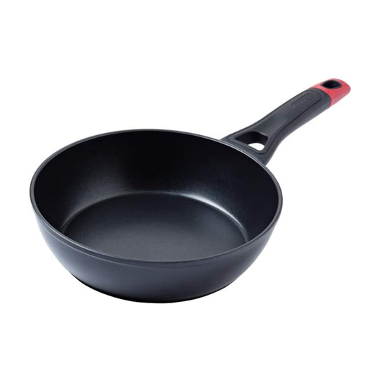 Pyrex Optima Deep Frying Pan Non Stick Coating with Handle 28cm