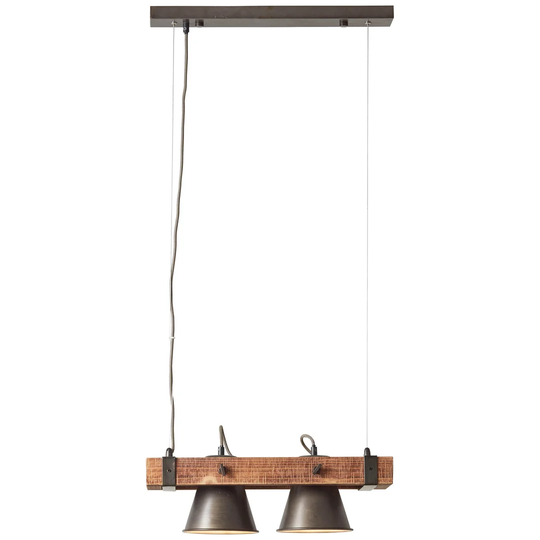 Hurd 2-Light Kitchen Island Pendant