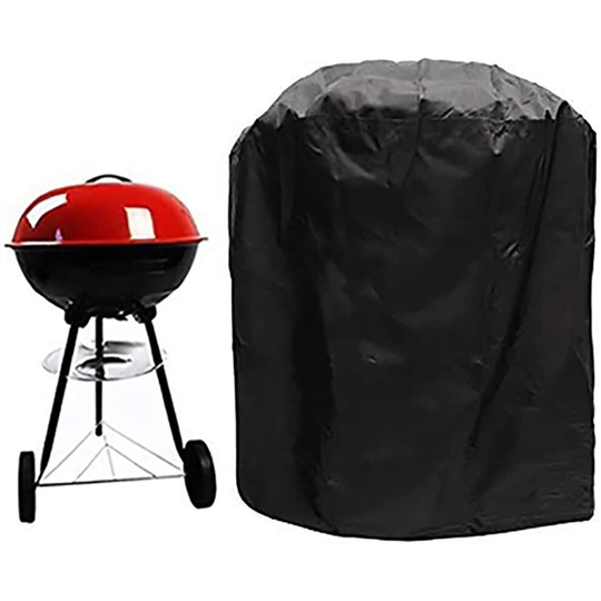 Waterproof Barbecue Cover 30-Inch BBQ Grill Cover Round Outdoor Garden Patio Grill Protection