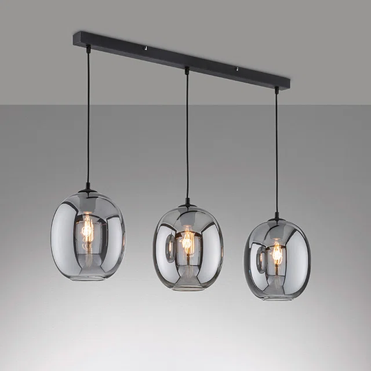 Lansdown 3 - Light Kitchen Island Linear Pendant