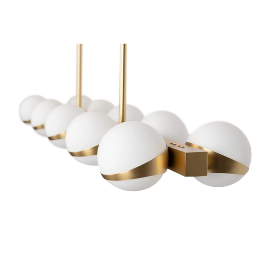 Westerfield 10-Light Kitchen Island Chandelier
