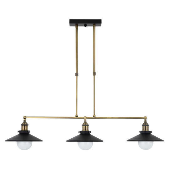 Forte 3 - Light Kitchen Island Linear Pendant