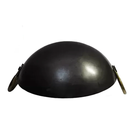 Iron Cooking Pan, Iron Wok, Deep Iron Cooking Pan