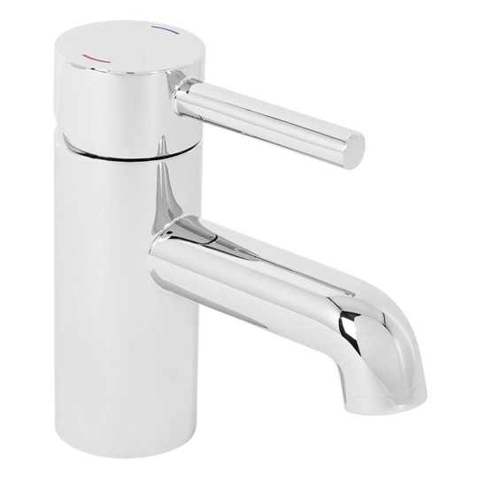 Mono Chrome Basin Sink Mixer Tap Modern Bathroom Lever Faucet