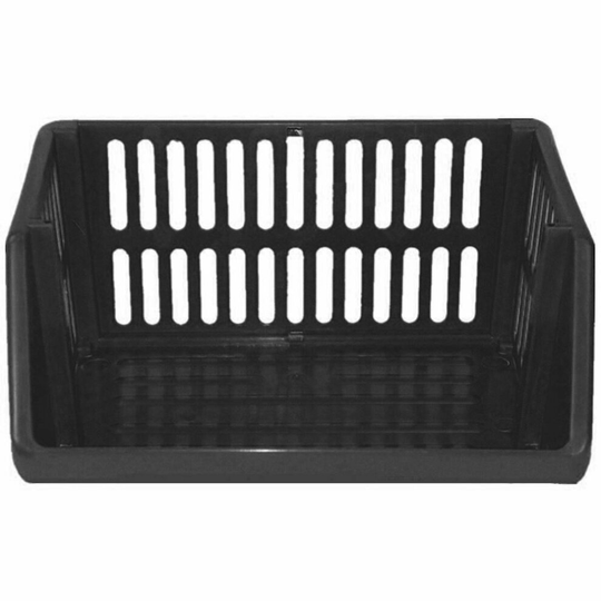 (Black, 3 Tiers) PLASTIC VEGETABLE STORAGE RACK KITCHEN BASKET