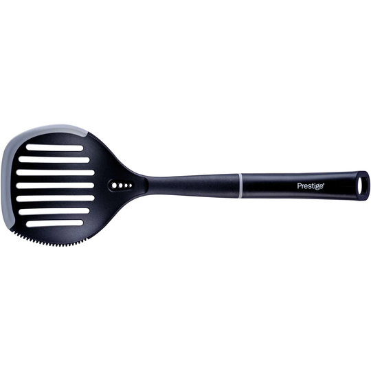Prestige 2in1 Kitchen Silicone Edge Tools - Skimmer, Heat Resistant, Dishwasher Safe, Non-scratching