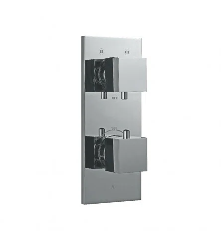 Thermatik Double Exposed Thermostatic Shower Valve